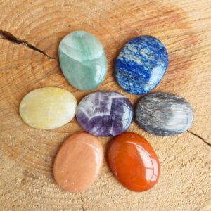 Dein-Seelenstein-Daumenstein-Chakra-Set