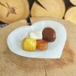 Dein-Seelenstein-Selenit-Schüssel-Herz