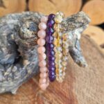 Seelenstein-Armbänder-Set-Depression-Sonnenstein-Amethyst-Citrin