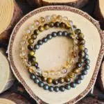 Seeleinstein-Armbänder-Set-Erfolg-Pyrit-Tigerauge-Citrin
