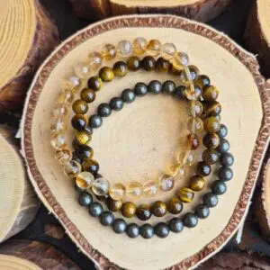 Seeleinstein-Armbänder-Set-Erfolg-Pyrit-Tigerauge-Citrin