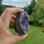 Seelenstein-Amethyst-Cluster-Ei