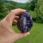 Seelenstein-Amethyst-Cluster-Ei