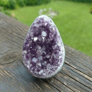 Seelenstein-Amethyst-Cluster-Ei