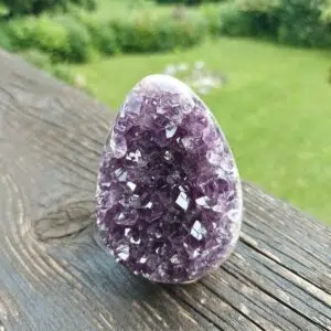 Seelenstein-Amethyst-Cluster-Ei