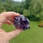 Seelenstein-Amethyst-Cluster-klein-sehr-dunkel