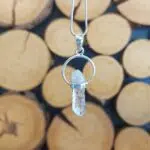 Seelenstein-Anhänger-Amethyst-Spitze-Rohstein-Silber