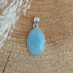 Seelenstein-Anhänger-Angelit-Silber-2-2 Seelenstein-Anhänger-Angelit-Silber