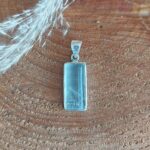 Seelenstein-Anhänger-Aquamarin-Silber