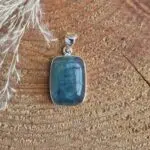 Seelenstein-Anhänger-Aquamarin-Silber