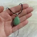 Seelenstein-Anhänger-Aventurin-Trommelstein