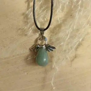 Seelenstein-Anhaenger-Aventurin-gruen-Engel