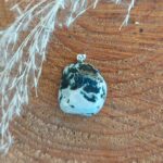 Seelenstein-Anhänger-Baumachat-Trommelstein