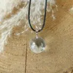 Seelenstein-Anhänger-Bergkristall-Kugel5 Seelenstein-Anhänger-Bergkristall-Kugel