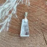 Seelenstein-Anhänger-Bergkristall-Trapez