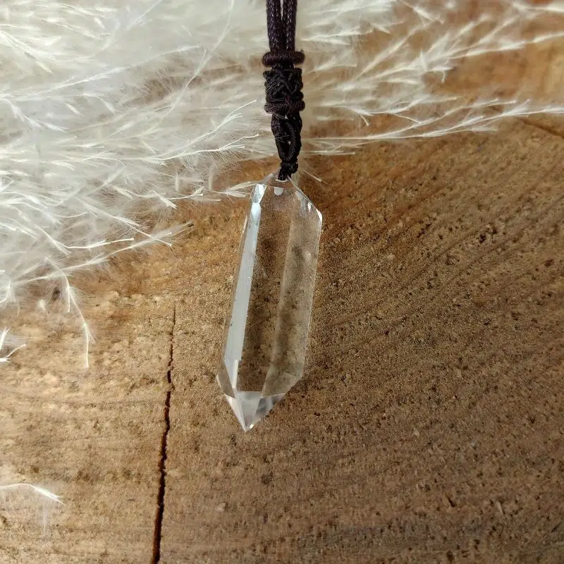 Seelenstein-Anhänger-Bergkristall-gerade-Doppelender-4 Seelenstein-Anhänger-Bergkristall-gerade-Doppelender