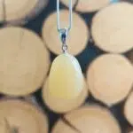 Seelenstein-Anhänger-Calcit-gelb-Trommelstein-Tropfen-1 Seelenstein-Anhänger-Calcit-gelb-Trommelstein-Tropfen