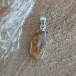 Seelenstein-Anhänger-Citrin-Silber