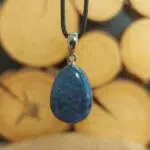 Seelenstein-Anhänger-Dumortierit-Trommelstein