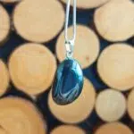 Seelenstein-Anhänger-Hämatit-Trommelstein