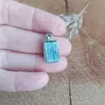 Seelenstein-Anhänger-Kyanit-blau-rechteckig