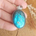 Seelenstein-Anhänger-Labradorit