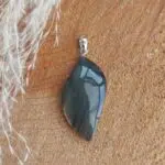 Seelenstein-Anhänger-Labradorit-Flamme