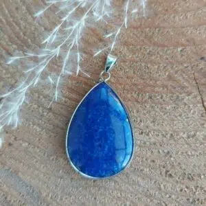 Seelenstein-Anhänger-Lapislazuli-Tropfen