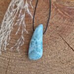 Seelenstein-Anhänger-Larimar-Loch