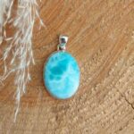 Seelenstein-Anhänger-Larimar-Silber