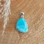 Seelenstein-Anhänger-Larimar-Silber