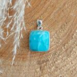 Seelenstein-Anhänger-Larimar-Silber