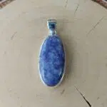 Seelenstein-Anhänger-Lepidolith-Silber