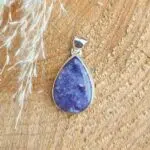 Seelenstein-Anhänger-Lepidolith-Silber