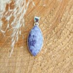 Seelenstein-Anhänger-Lepidolith-Silber