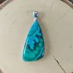 Seelenstein-Anhänger-Malachit-Chrysokoll-Silber-1-2 Seelenstein-Anhänger-Malachit-Chrysokoll-Silber