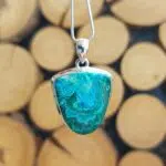 Seelenstein-Anhänger-Malachit-Chrysokoll-Silber-7-1 Seelenstein-Anhänger-Malachit-Chrysokoll-Silber