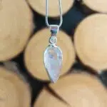 Seelenstein-Anhänger-Mondstein-Silber