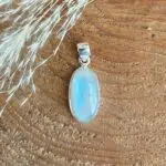 Seelenstein-Anhänger-Mondstein-Silber