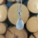 Seelenstein-Anhänger-Mondstein-Silber