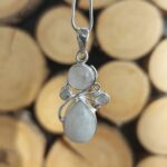 Seelenstein-Anhänger-Mondstein-Silber-4Steine