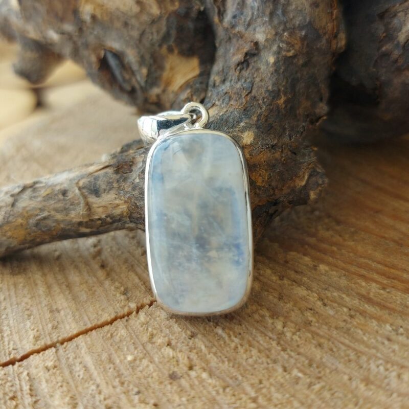 Seelenstein-Anhänger-Mondstein-Silber