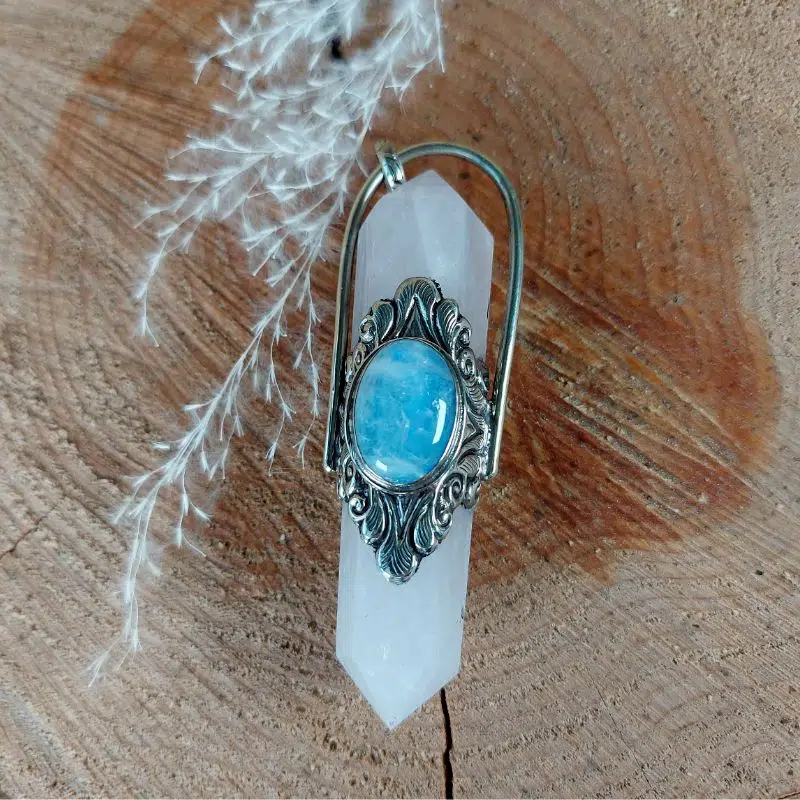 Seelenstein-Anhänger-Rosenquarz-Doppelender-gross-Silber2-1 Seelenstein-Anhänger-Rosenquarz-Doppelender-gross-Silber