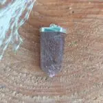 Seelenstein-Anhänger-Rutilquarz-Silber