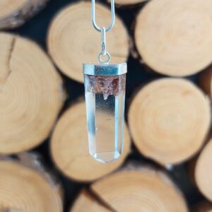 Seelenstein-Anhänger-Rutilquarz-Spitze