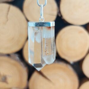 Seelenstein-Anhänger-Rutilquarz-Spitze