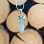 Seelenstein-Anhänger-Rutilquarz-Spitze