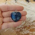 Seelenstein-Anhänger-Sodalith-Herz