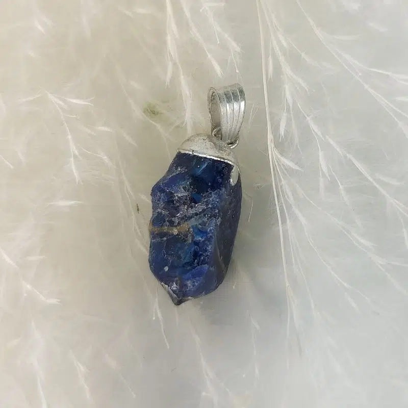 Seelenstein-Anhänger-Sodalith-Trommelstein-1 Seelenstein-Anhänger-Sodalith-Trommelstein