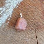 Seelenstein-Anhänger-Sonnenstein-Trommelstein